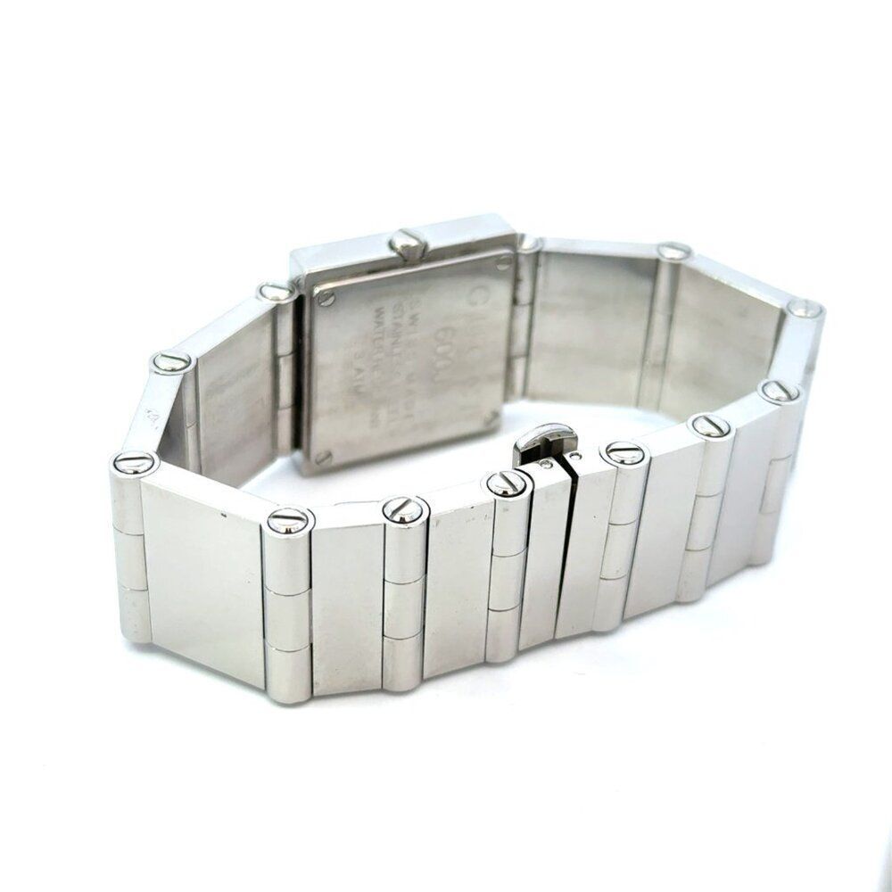 Gucci Stainless Steel Water Resistant Swiss Made Wristwatch 6" Estate G52 - Picture 7 of 12